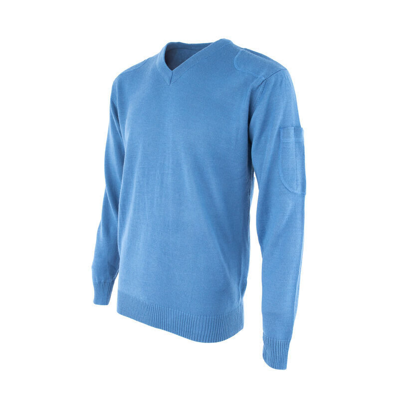Dutch Assorted Blue V-Neck Sweater | Issued & #2 Condition, , large image number 1